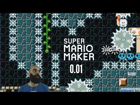 My CRAZIEST Level Upload Ever  (0.01) | Super Mario Maker Precision Level | Château Emilia