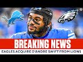 Eagles ACQUIRE RB D'Andre Swift From Lions I CBS Sports I 2023 NFL Draft