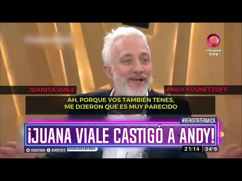 ¡Juana Viale castigó a Andy!