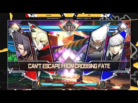 BnB 3 BB:CTB - Sigma Vs. TS-Rei - BlazBlue: Cross Tag Battle Losers Semis