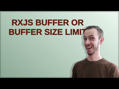 RxJS Buffer or Buffer Size Limit