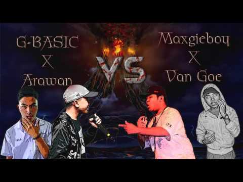 G-BASIC X Arawan vs Maxgieboy X Van Goe - 12 Last [ABYSS RAP AUDIO BATTLE CHAPTER 1]