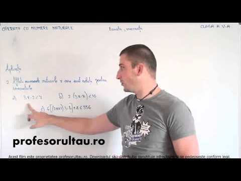 17   Operatii cu numere naturale   ecuatii si inecuatii   partea 2