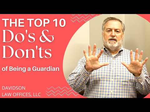 THE TOP 10 RESPONSIBILITIES FOR LEGAL GUARDIANS