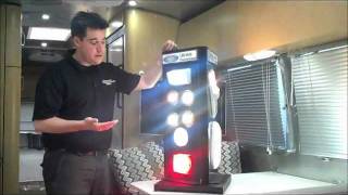 preview picture of video 'Upgrading to LED lights in an Airstream Travel Trailer - Camping RVing Motor Homes mobile homes'