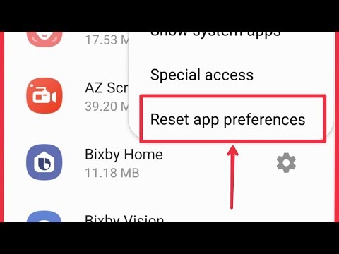 How To Reset App Preference in Samsung Galaxy S9
