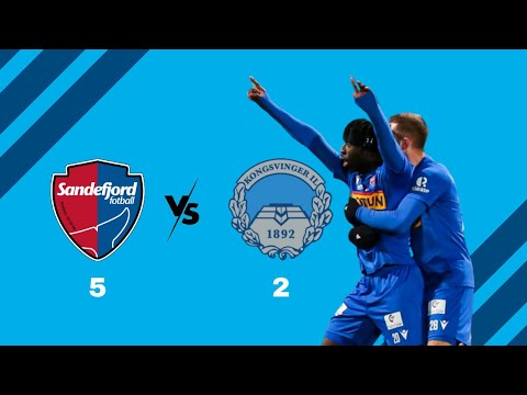 Kvalik Eliteserien Sandefjord 5-2 Kongsvinger 2022 (Alle Høydepunkter Fra Begge Kamper)