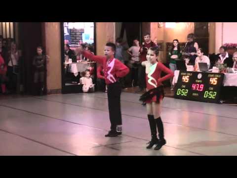 Bartlomiej Mruk a Karolina Marek, ktg.žáci - 2.místo