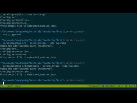 How to do a Persisted Query in GraphQL