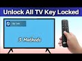 TV Show KEY LOCK Message Which Of These 3 Fixes Works For You