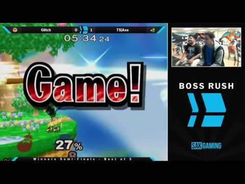 Boss Rush April Winners Semis - Glitch (Ice Climbers) vs TS|Axe (Falco)