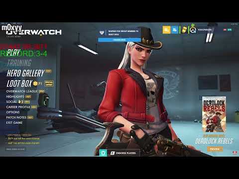 m0xyy Trying to Talk to Girls / Being Awkward LOL - Overwatch (Top 500 Hanzo streamer)
