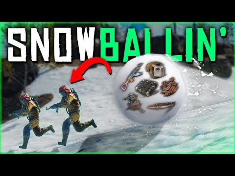 The FASTEST SNOWBALL START on WIPE DAY - Rust Duo Survival