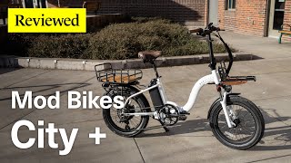 Fast and Comfortable Folding E-Bike. MOD City + Review #ebike #foldingbike