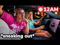SNEAKING Out For The 1st Time With My CAR Bad Idea