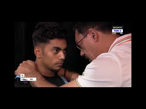 Achinta Sheuli 🇮🇳 weightlifting men's 73kg gold medal🏅winning moments @birmingham commonwealth games