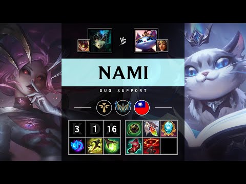 Nami Support vs Yuumi - TW Challenger Patch 25.19