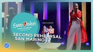 Jessika feat. Jenifer Brening - Who We Are - Exclusive Rehearsal Clip - San Marino - Eurovision 2018