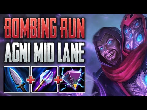 DON'T LET ME BOMB! Agni Mid Gameplay (SMITE Ranked Conquest)