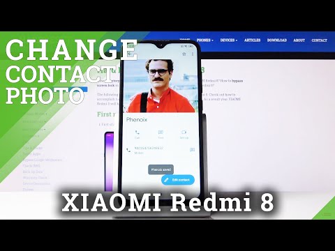 How to Add Photo to Contact in XIAOMI Redmi 8 – Personalize Contact
