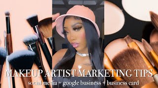 MAKEUP ARTIST MARKETING TIPS ! HOW TO GET MORE CLIENTS AS A MAKEUP ARTIST | NICA NAT