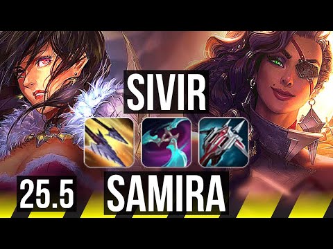 SIVIR & Yuumi vs SAMIRA & Leona (ADC) | 8/2/12 | KR Diamond | 25.5