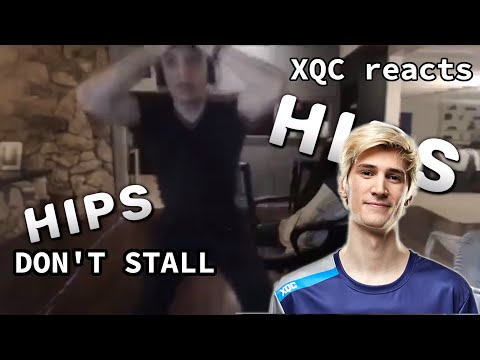 XQC reacts to Radio Kapp - My Hips Don't Stall (with Twitch Chat)