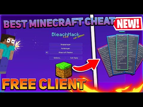 *BleachHack* Best Hacked Client for 1.20.4-1.19.4! Shocking Complete Overview!