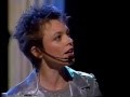 Laurie Anderson on German TV bei Bio 1984