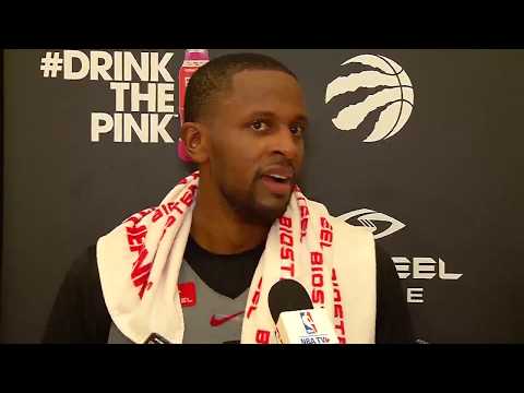 Raptors Practice: C. J. Miles - November 8, 2017