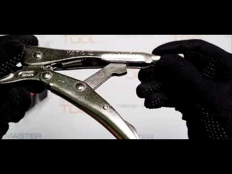 Кліщі затискні YATO : L= 180 мм. Cr-Mo [6/24]