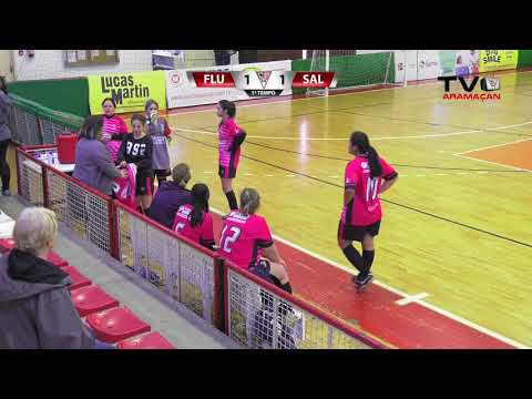 Salute x Fluir - Futsal Feminno - 1 Tempo