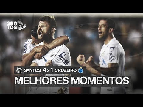 SANTOS 4 X 1 CRUZEIRO | MELHORES MOMENTOS | BRASILEIRÃO (23/11/19)