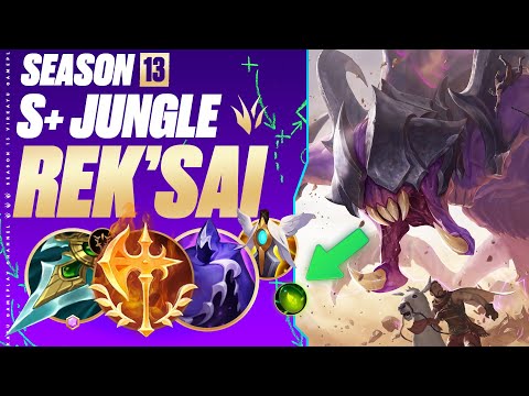 REK'SAI JUNGLE Is The Most BRUTAL Carry Jungler For Season 13! (Get NEXT LEVEL jungle pathing!)