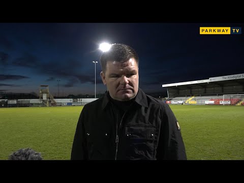 Lee Post Match Interview Weston-Super-Mare