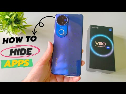How to Hide App in Vivo V50 5g[English] |Vivo V50 5g Apps Hide settings