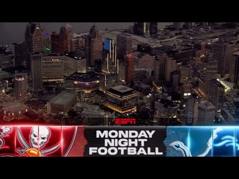 Buccaneers vs Lions 2025 ABC Monday Night Football Intro/Theme Week 7 NFL 2025