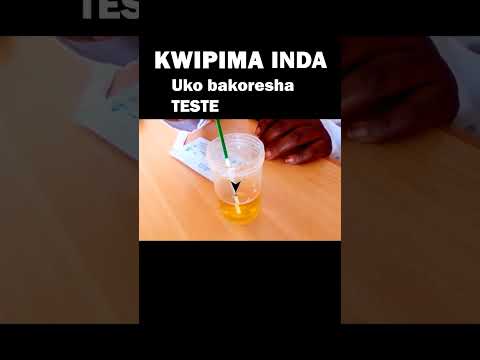 KWIPIMA INDA- Ukoresheje aga teste bagura muri Pharmacy #doctor #ovulation #pregnancy #rapidtest