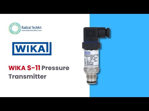 WIKA S-11 Pressure Transmitter Explained | Flush Diaphragm for Food, Pharma & Chemical Use