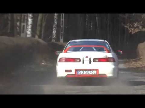 1 Lędziński Rallysprint 2017 -  Krzysztof Kasza / Tomasz Mikołajczyk - Honda Integra