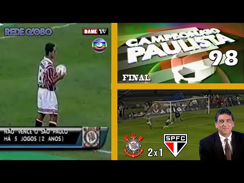 Paulistão 1998 - Corinthians 2x1 São Paulo