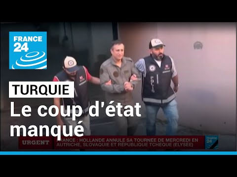 Türkiye: Failed coup, at least 260 dead and 3,000 arrests • FRANCE 24