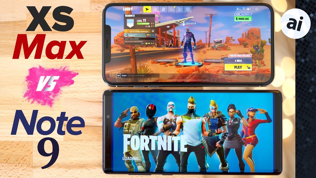 Fortnite: iPhone XS Max vs Note 9 - Which phone for gaming?