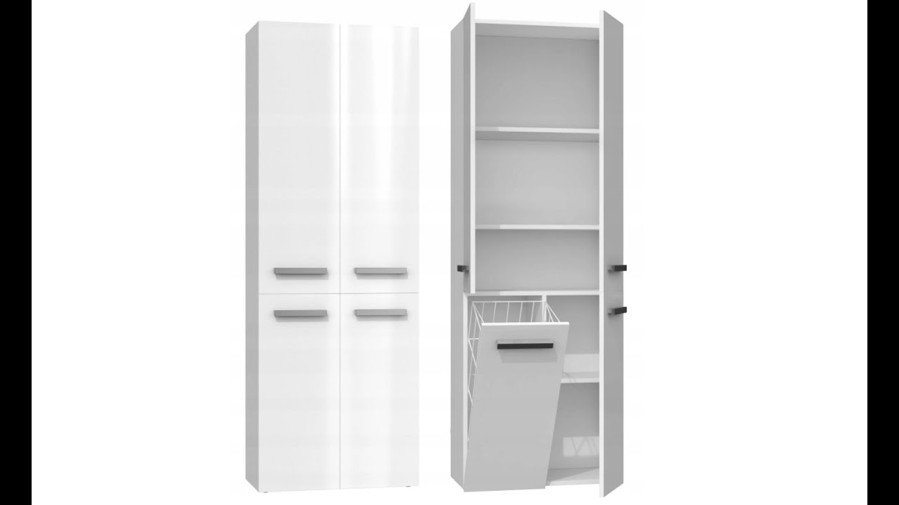 Instrukcja montażu: szafka łazienkowa słupek NEL