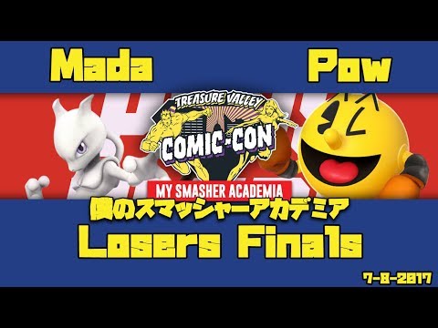 My Smasher Academia: Mada (Jiggs, Mewtwo) vs. Pow (Pacman) - SSB4 Losers Finals