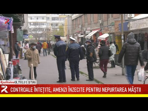 Controale întețite, amenzi înzecite pentru nepurtarea măștii
