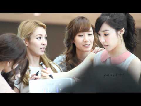 110927 cowway event SNSD Hyo, Jess, Tiff