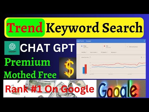 Trend Keyword Research Technique // Best keyword Research For Blogger 2023