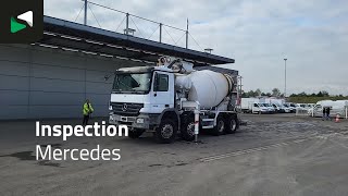 مضخة الخرسانة Mercedes-Benz Actros 3241 8X4 7m3 Putzmeister Mixer Big-Axle Steelsuspension A | صورة 4 - Machineryline