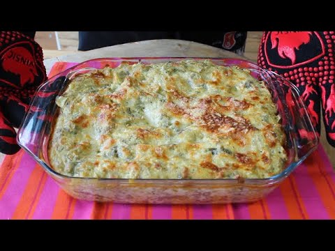 LASAGNA AI CARCIOFI SOLO UNA PENTOLA ricetta della lasagna di carciofi FACILE lasagne ai carciofi